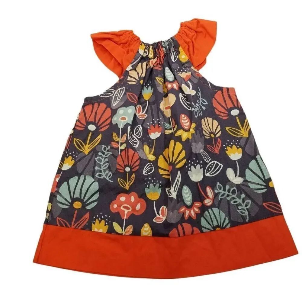 Polka dot stripes dress 12 months